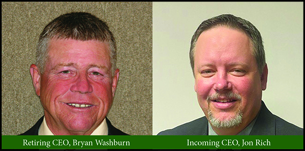 Retiring CEO, Bryan Washburn, and Incoming CEO Jon Rich